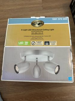 Ceiling Light Fixture ( 3 light LED Directional)