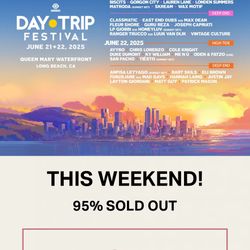 (2) 2-Day Trip tickets