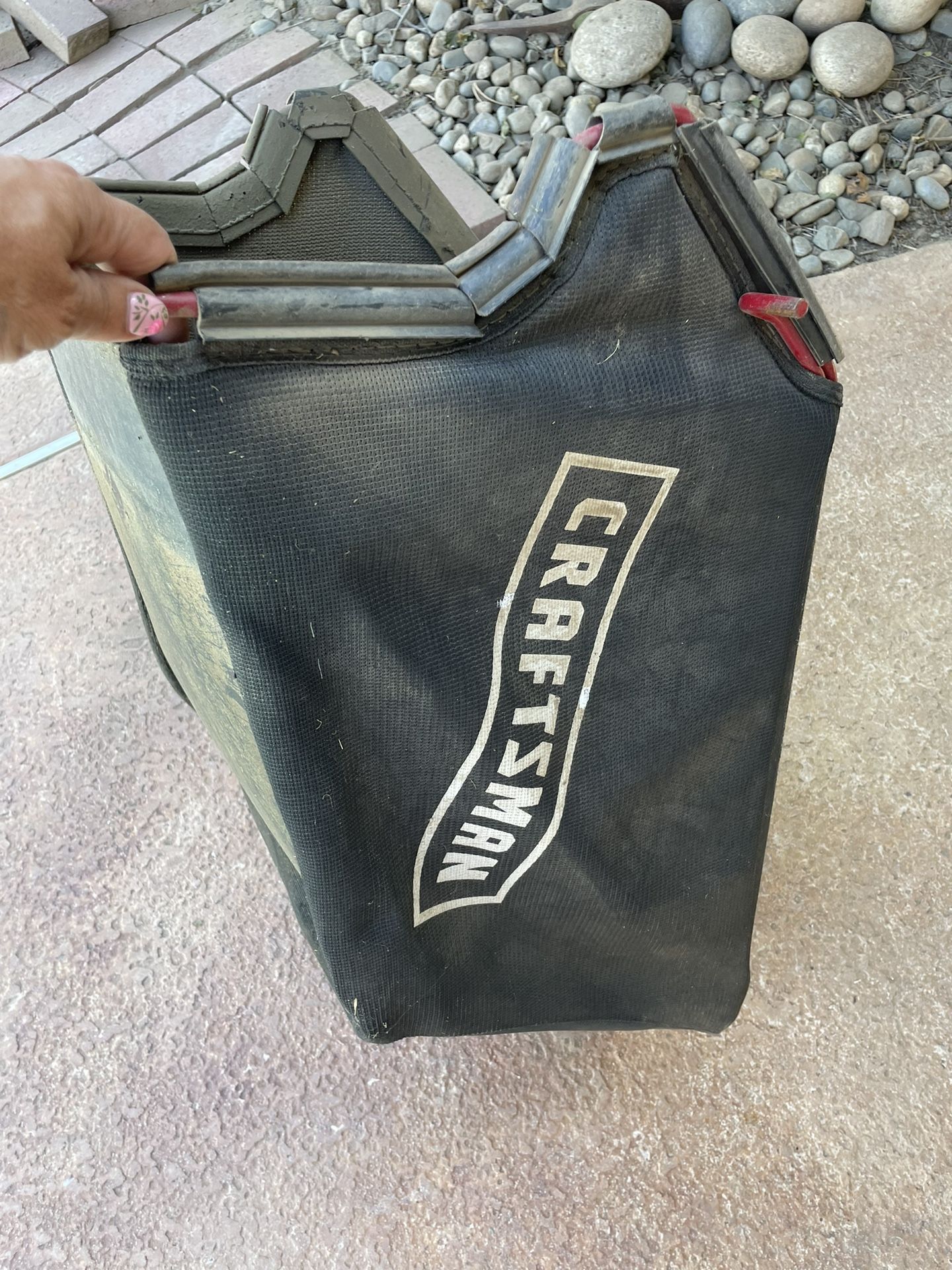 Craftsman Lawn Mower Grass Bag for Sale in Tulare, CA OfferUp
