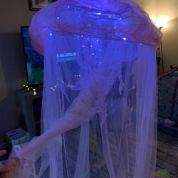 Octopus Crib Canopy Lights Up