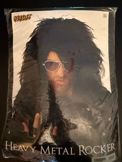 Heavy Metal Rocker Wig