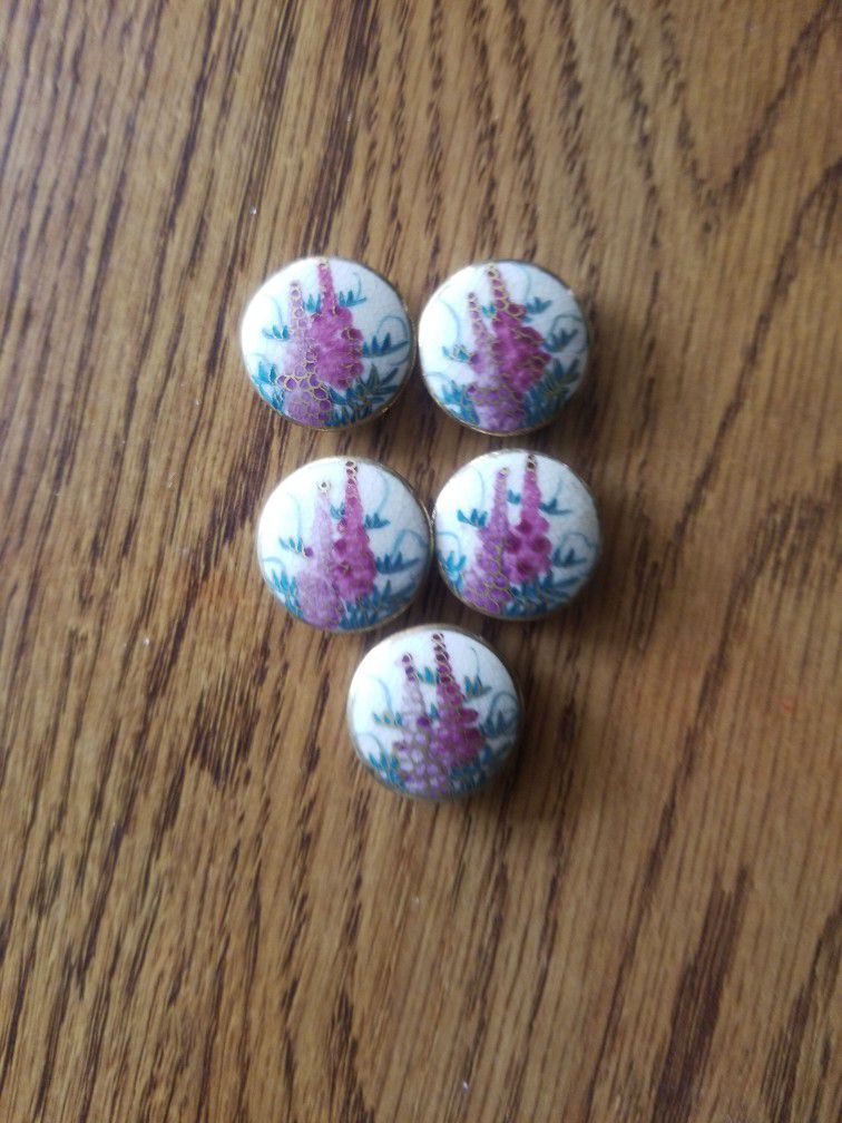 Satsuma Hand Painted Buttons