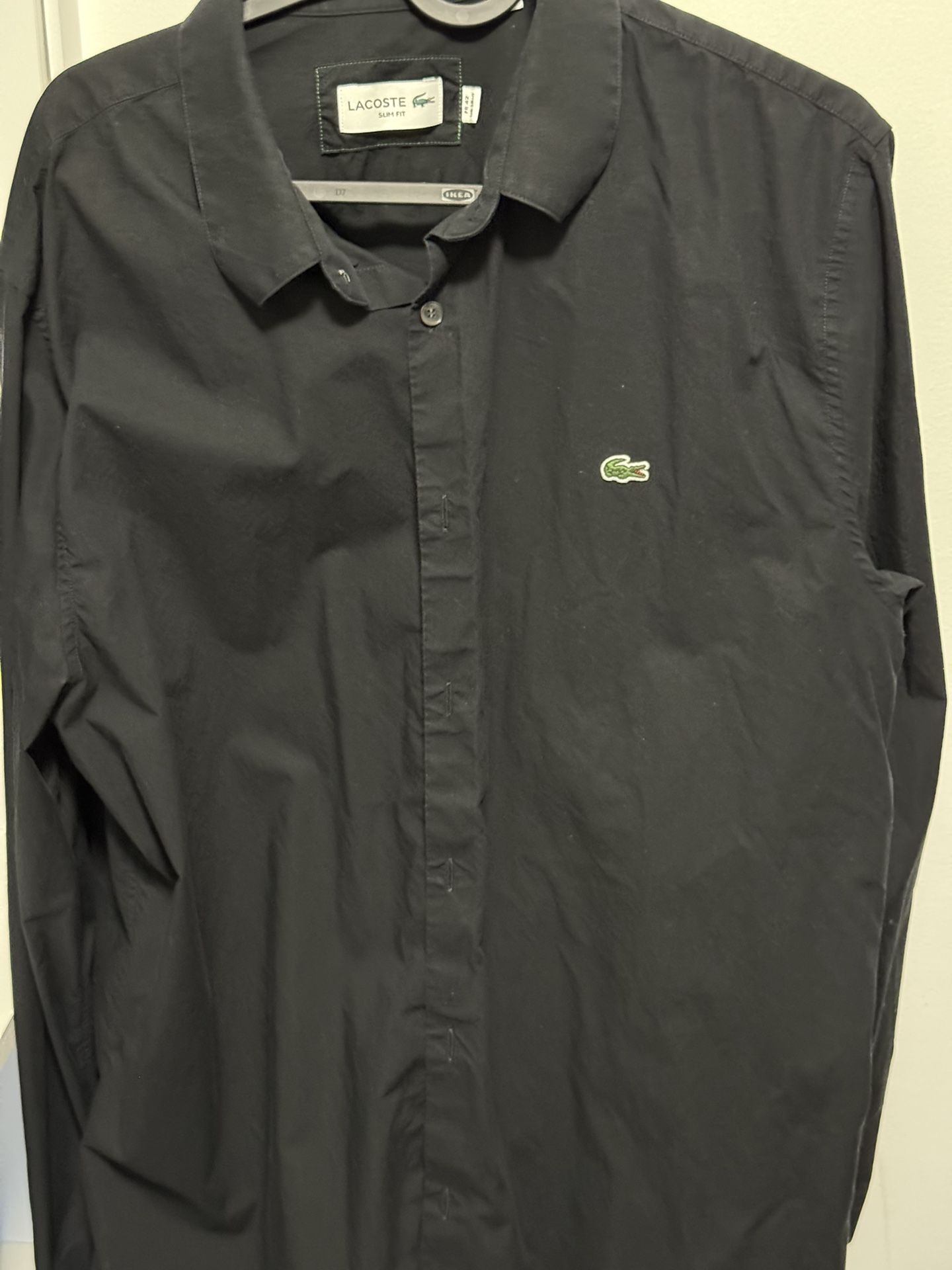 Lacoste Men Black Shirt