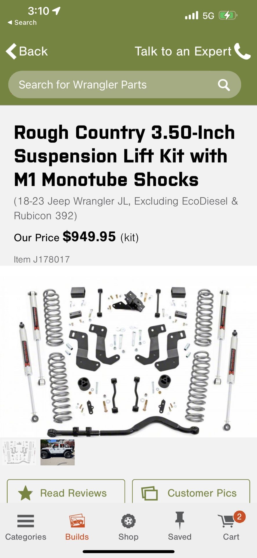 3.5 inch lift kit