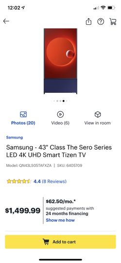 Samsung Sero TV