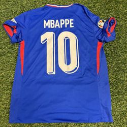 France Jersey Home  Mbappe 2023/2024 #10 Small Men’s (All Sizes Available)