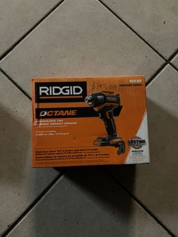 Rigid octane 6 mode impact driver
