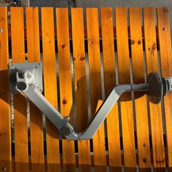 1x Humanscale Monitor Display Rotating Arm w/Desk Clamp Mount Metal