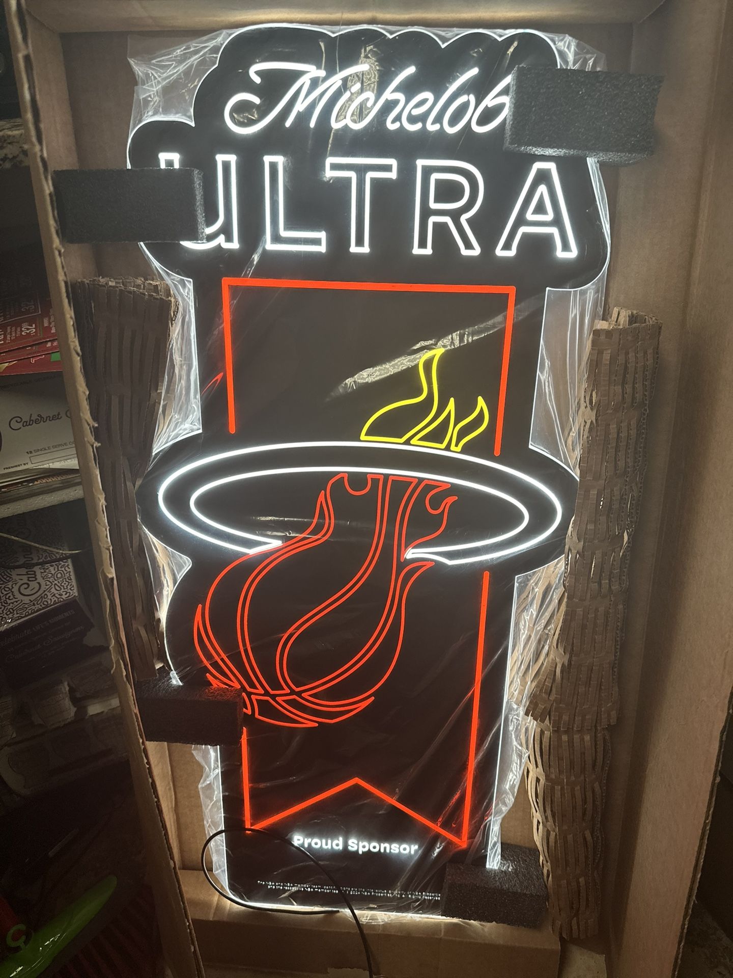 Neon Miami Heat