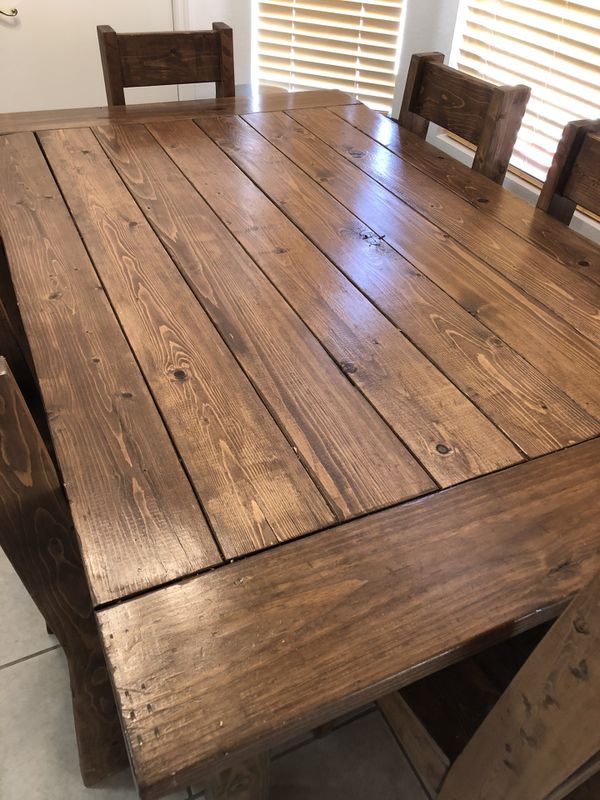 Farmhouse Coffee Table Dimensions Gallery Of Farmhouse Bundle Kitchen Table Chairs Coffee End For In Mesa Az Offerup With Dimensions