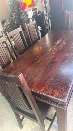 Dinning table and chairs