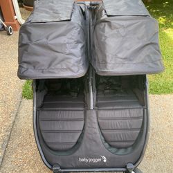 Baby Jogger City Mini GT2 Double Stroller - Jet Black: