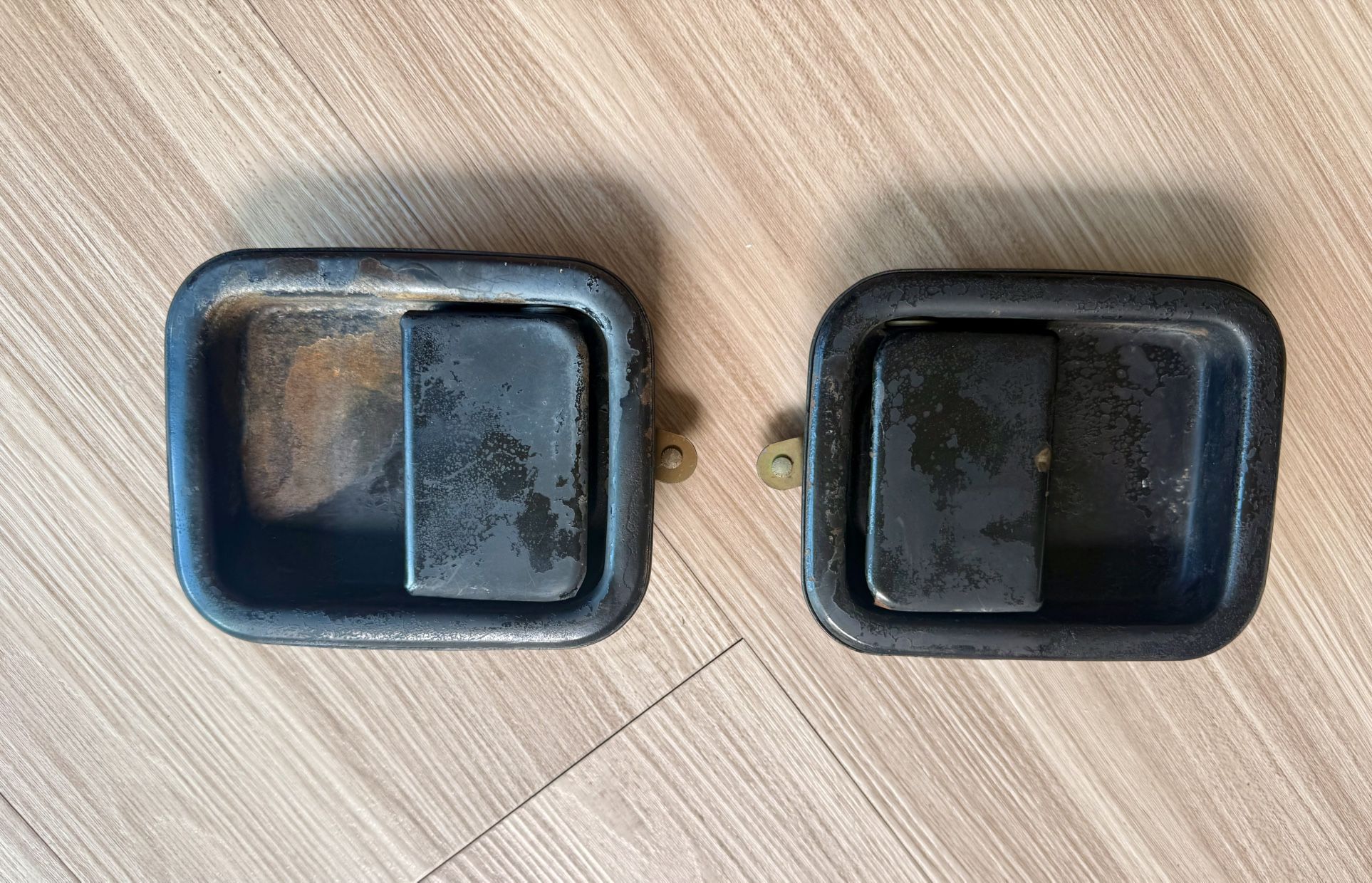 OEM Jeep Wrangler Paddle Door Handles (Driver + Passenger) | Fits TJ YJ CJ 82β06 | Steel | AccuPart