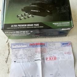 2014 Hyundai Santa Fe Sport Rear Disc Brake Pads