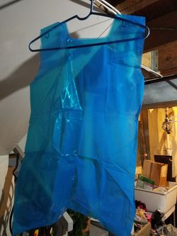 Kids plastic paint shirts