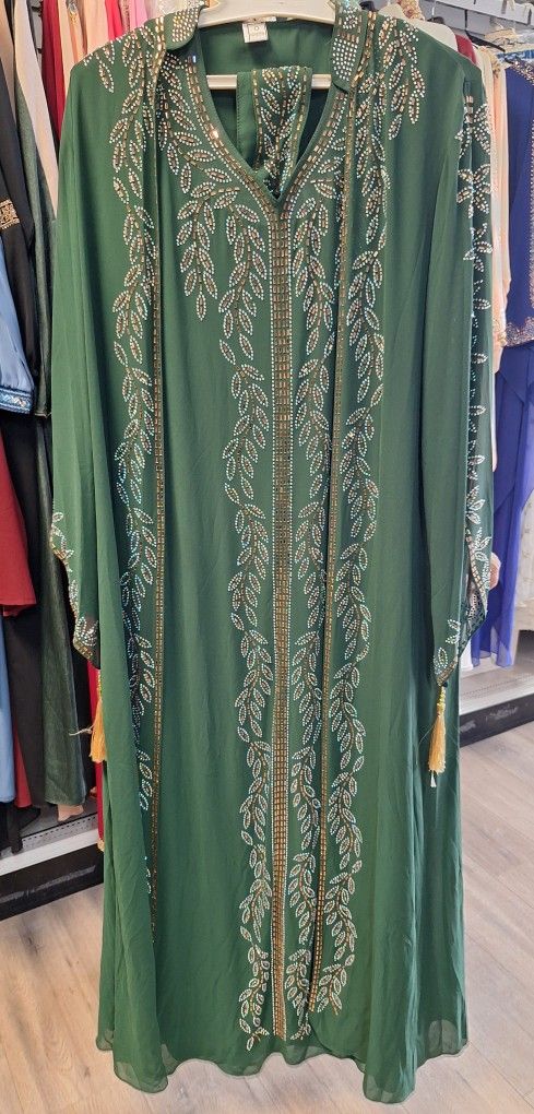 Long Beautiful Moroccan Party Dress