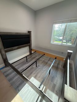 Queen bed
