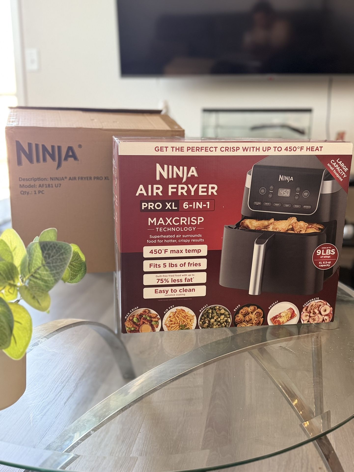 NINJA AIR FRYER NEW!!