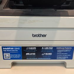 FAX , LASER FAX, Brother IntelliFax-2840