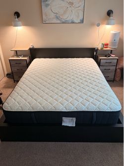 Queen Stearns and Foster Rockwell Extra Firm Mattress with Boxspring
