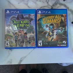 PS4 GAMES