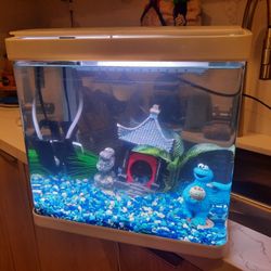 Small Fish Tank With All Accessories 