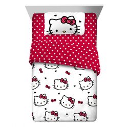 hello kitty bed comforter set