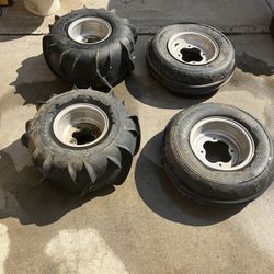 Atv paddle tires for sands