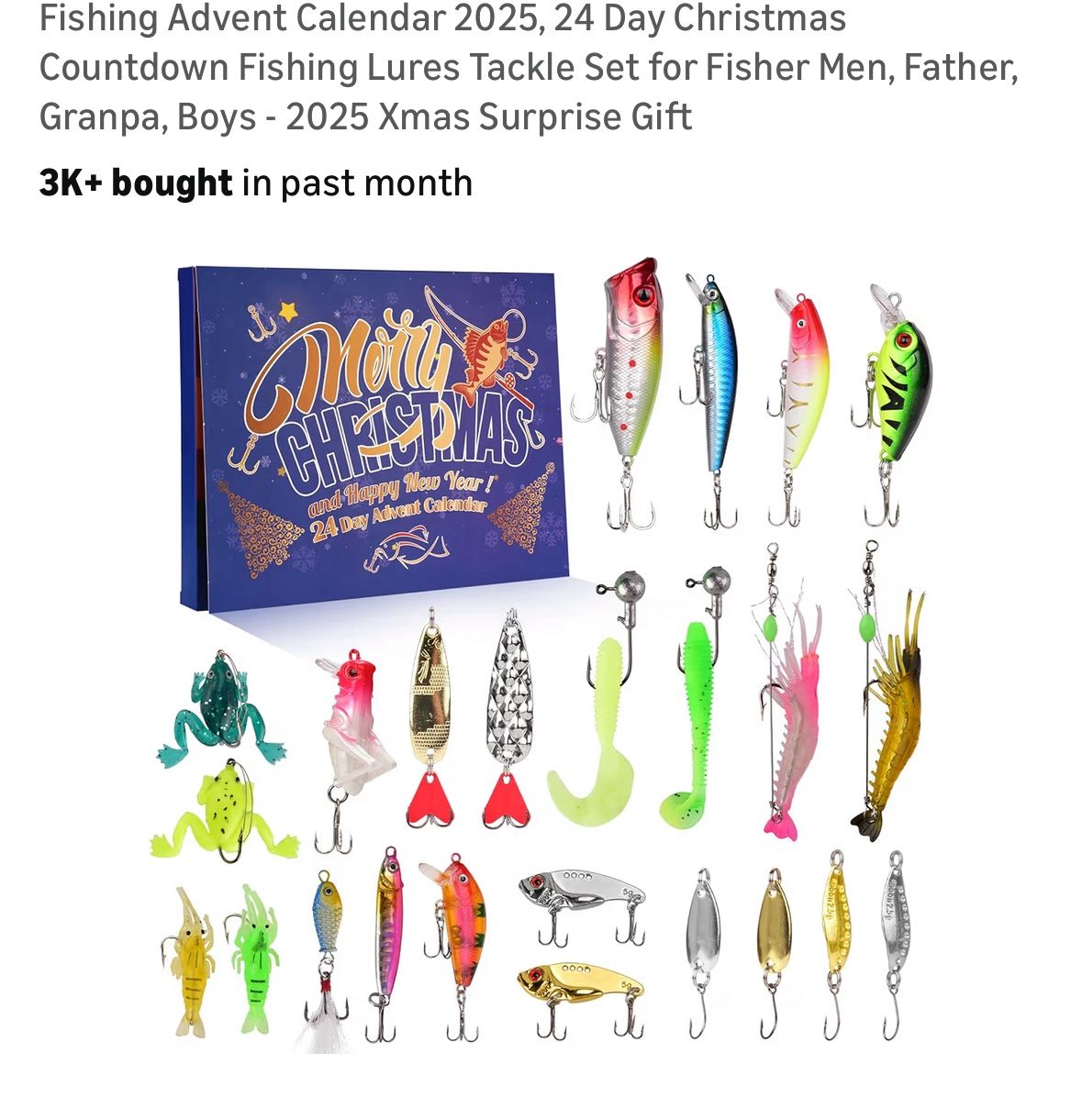 Fishing Advent calendar