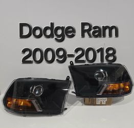 Dodge Ram 2009-2018 headlights