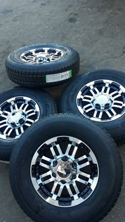 trailer wheels & tires 6 lugs 4 new st225 75 r15$660