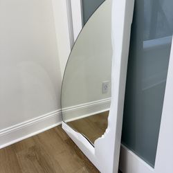 Coastal Solid Wood Decorative Mirror