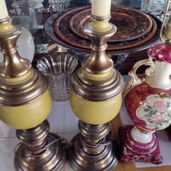 Vintage Brass Lamps