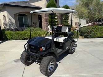 2014 E-Z-GO Express S4 Lifted 4-Seater Golf Cart 48v Electric