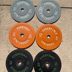 100 lb Bumper Plate Starter Set (Brand New) – Home Gym Ready