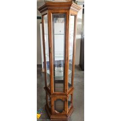 Lighted Curio Display Cabinet