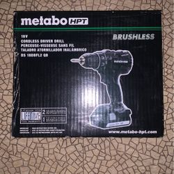 Metabo HPT Brushless 18v Cordless Driver Drill 