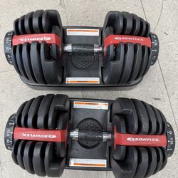 Bowflex SelectTech 552 Adjustable Dumbbells - Black (Set of 2)