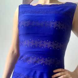 Royal Blue Tadashi Shoji Dress