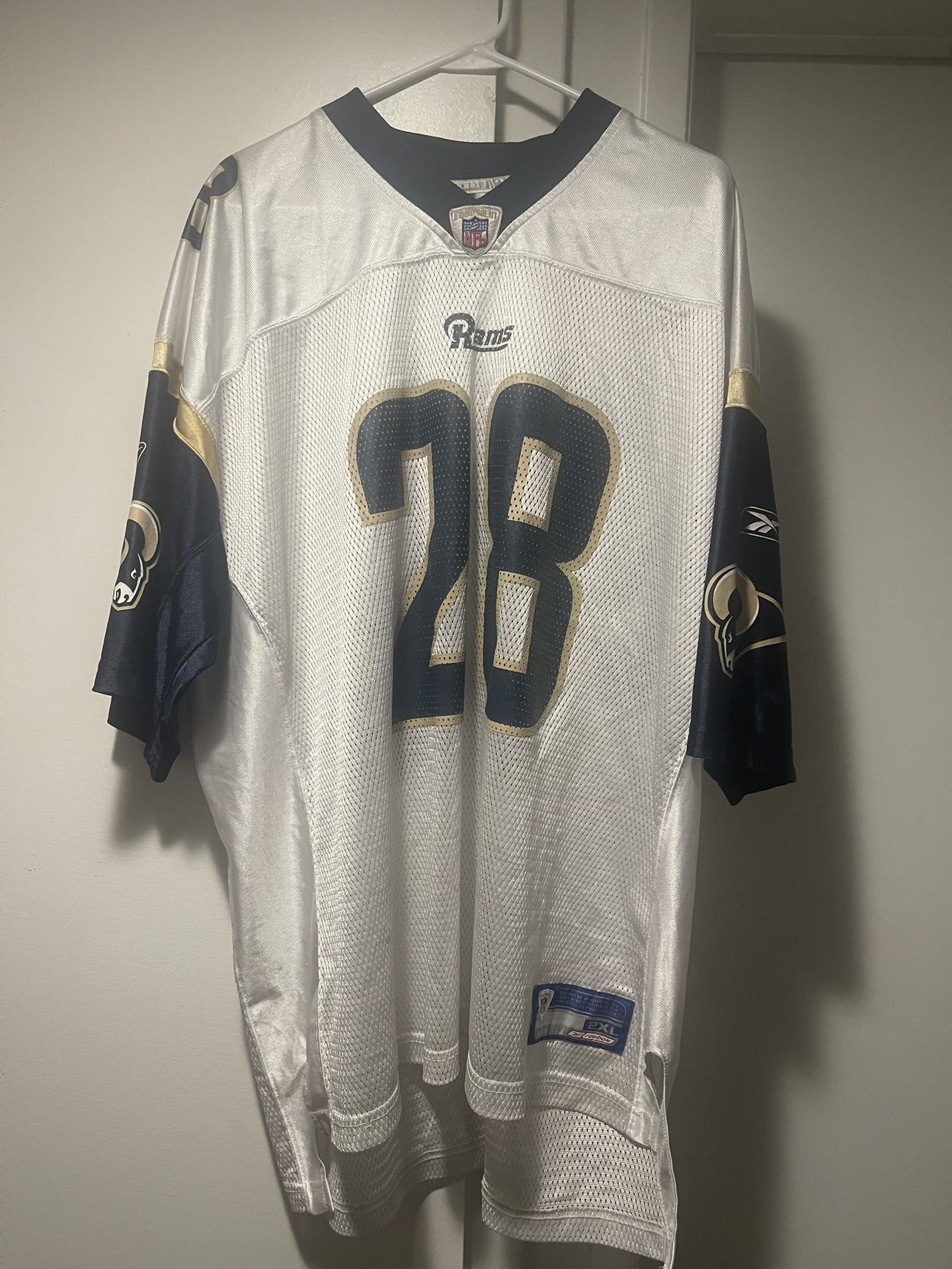 Rams 2xL Faulk 28 Good Condition 