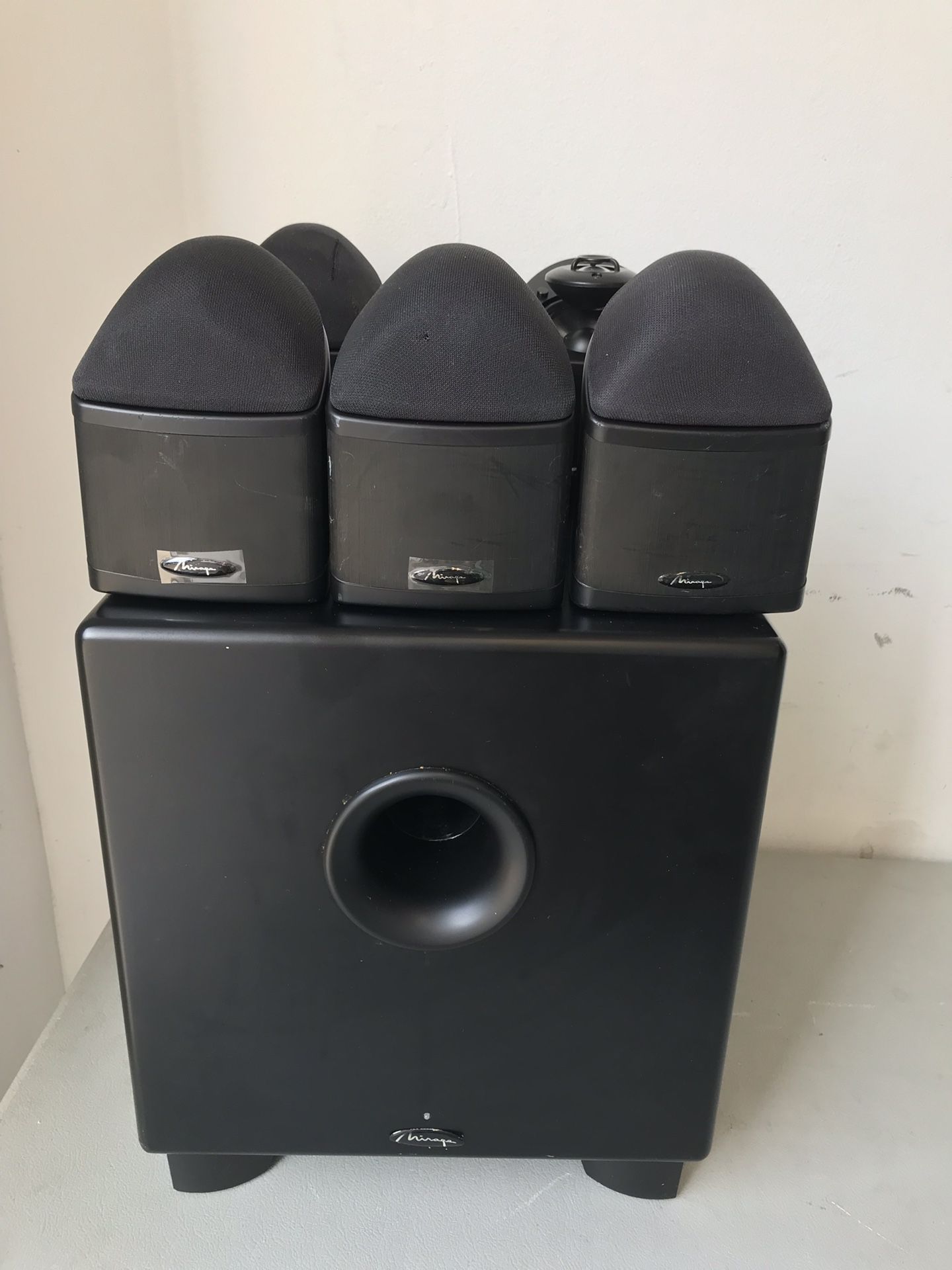Mirage NANOSAT 5.1 Speaker System - with Subwoofer Mirage Omni S8