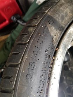 4 ADR Kasai chrome wheels w 85% tires