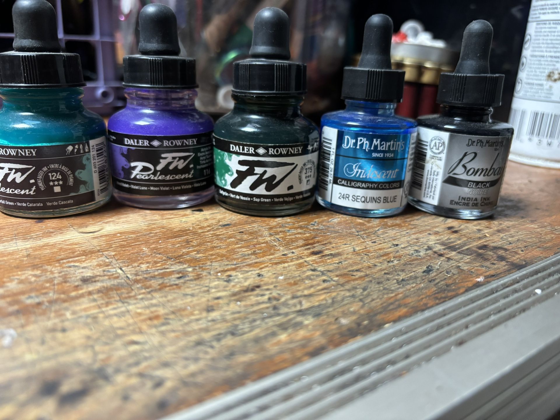 Calligraphy Ink 10$ Each Or All For 30