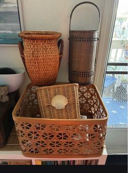 Wicker Baskets assorted prices