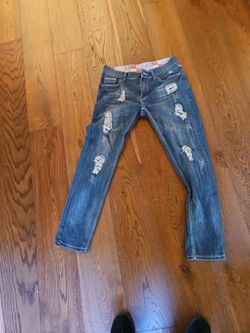 Men's sz32 distressed jeans