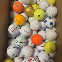 53 Misc Golf Balls Taylor Made Titleist Kirkland Srixon Plus Others