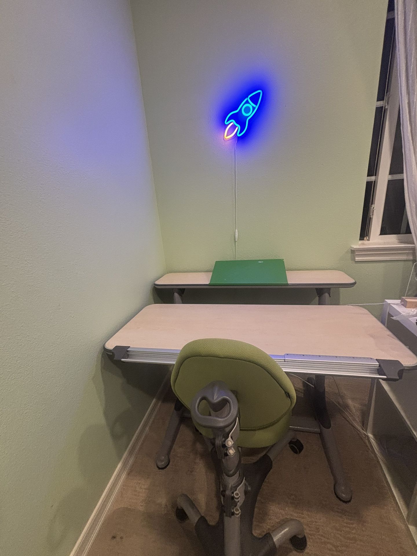 Adjustable Desk And Chair