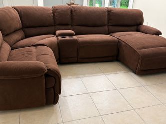 Sectional Reclining Sofa – $100 (Pick Up ASAP)