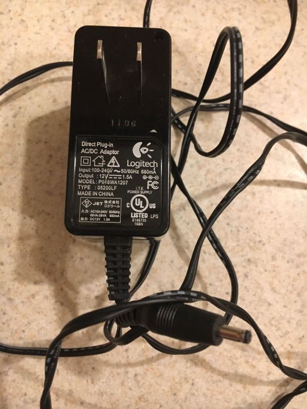 Logitech ac/dc ac adapter