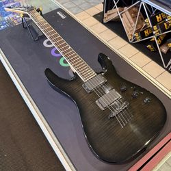 Jackson Dinky DKMGT Transparent Gray Burst Electric Guitar